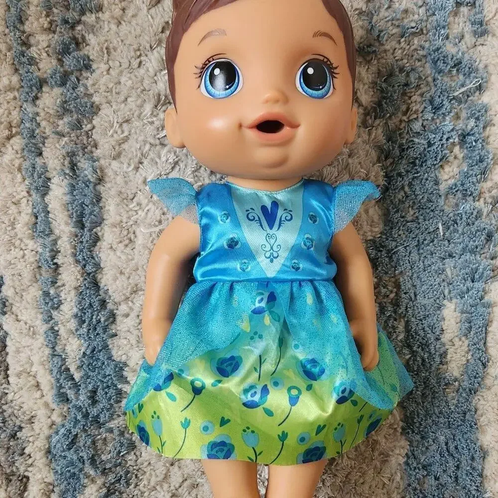 Baby Alive Tea n Sparkles Doll || EUC